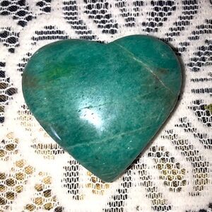Amazonite heart